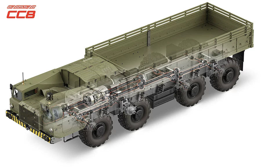 CROSSRC CC8 1/12 8x8 Metal Transport Truck KIT