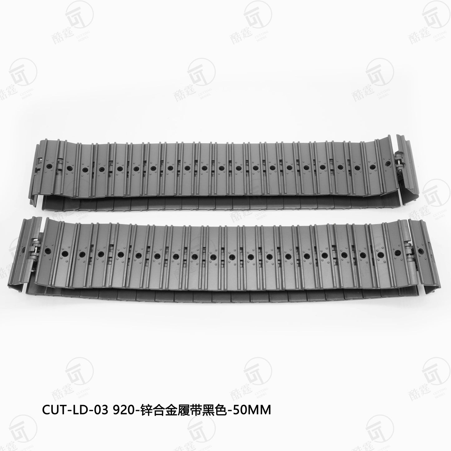 CUT-LD-03 R920 Rc Hydraulic Excavator Zinc Alloy Track 50MM Wide