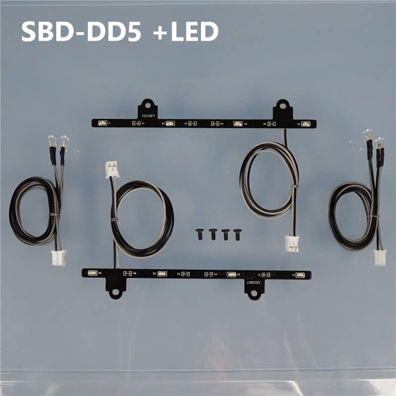 1/14 Scania 770S 6 × 4 56368 Rc Tractor Side Skirt Light SB-DD5