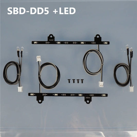 1/14 Scania 770S 6 × 4 56368 Rc Tractor Side Skirt Light SB-DD5