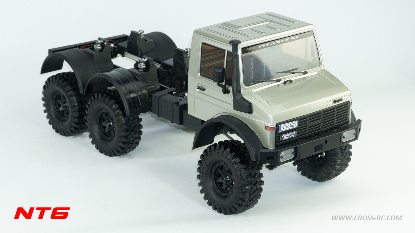 CrossRC EMO 1/10 6x6 NT6 Rc Climbing Car Rtr