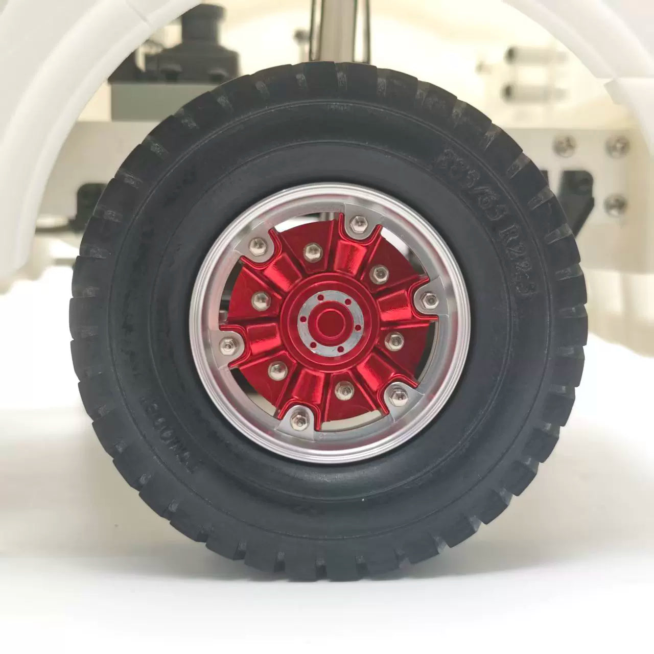 JDMODEL JDM-220 JDM-221 1:14 RC Truck Metal Banner Front and Rear Wheel Hub 1 Pair