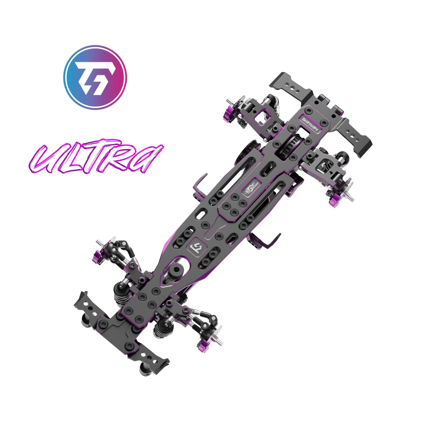 TG SUPER ULTRA 1/24 METAL RC DRIFT CAR Preassembled Frame Version