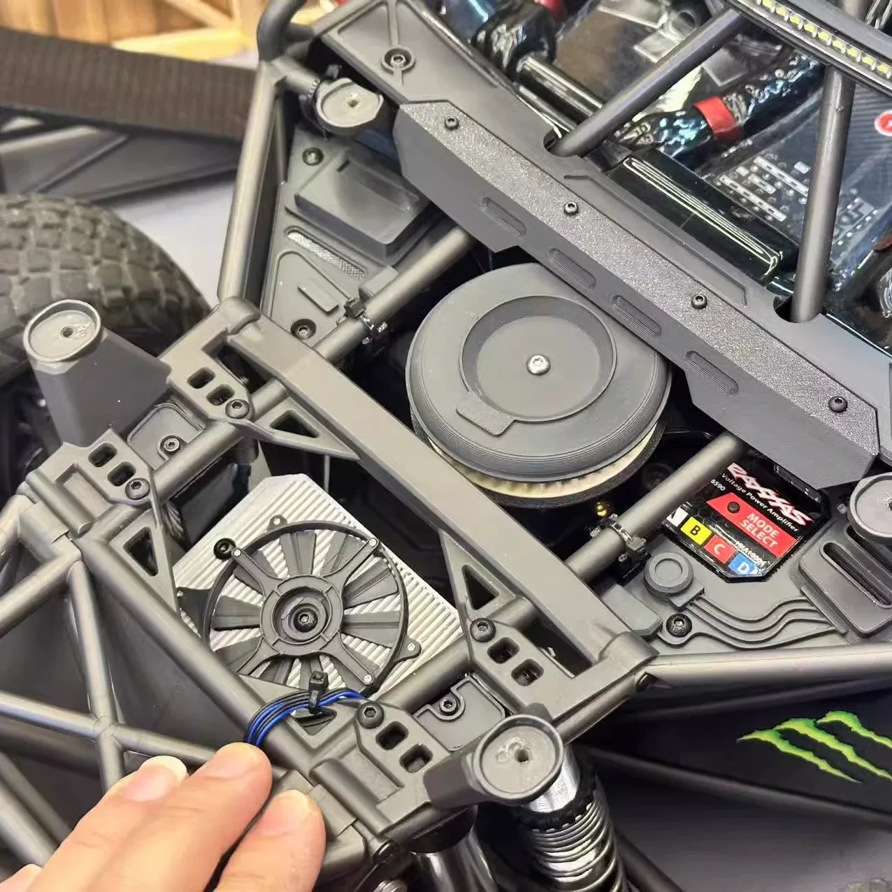 1/7 Trx4 UDR Rc Car 3d Printing Water Tank Intake Windshield