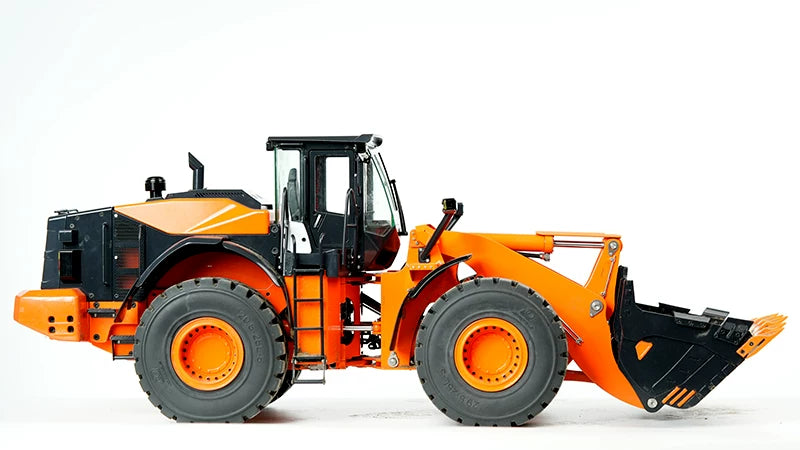 JDMODEL JDM-198 1/14 Remote Control Hydraulic Loader ZW370 LOADER with light sound RT