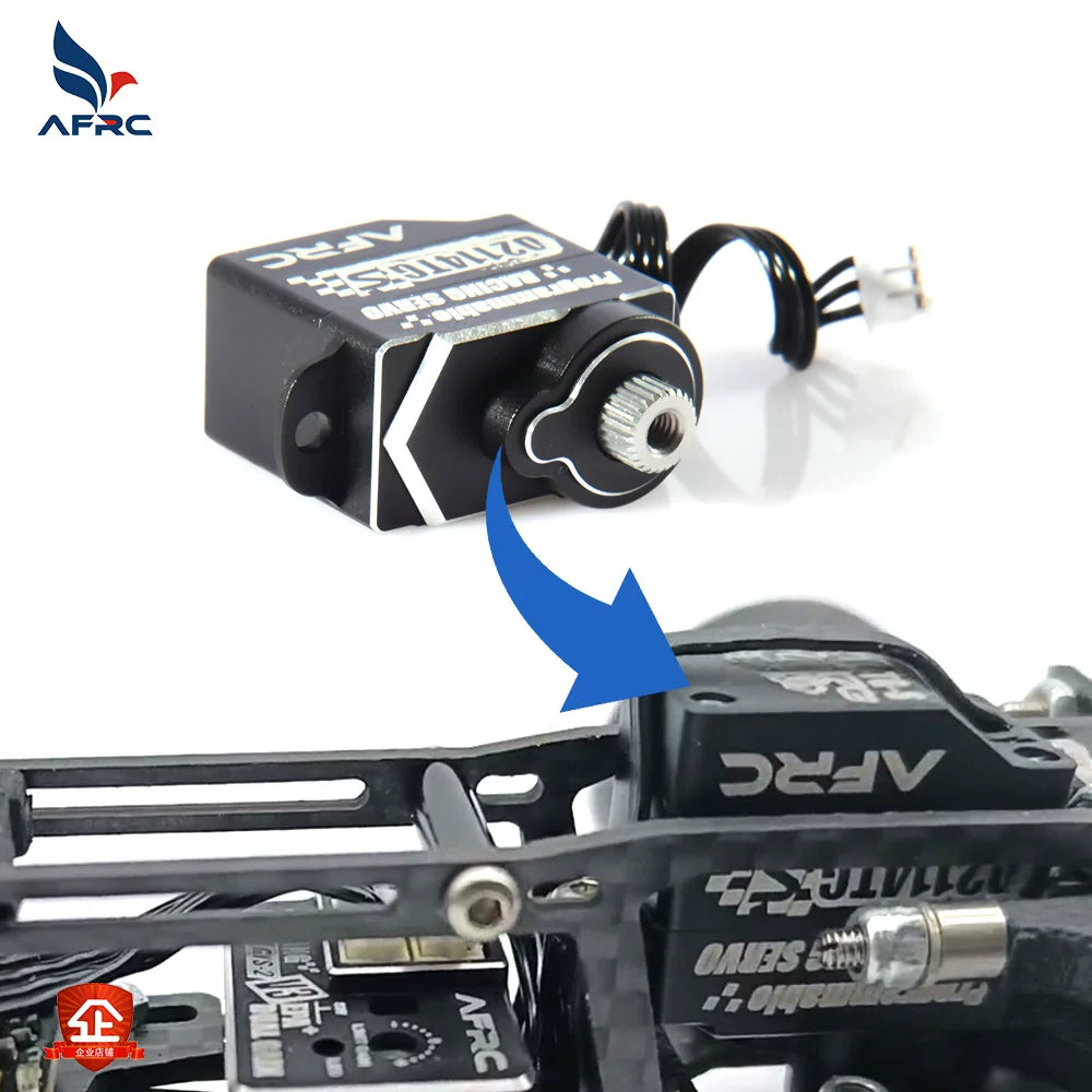 AFRC-D2114TG-S Miniature All-Metal Programmable Servo for 1/24 MINI Z Rc Drift Car