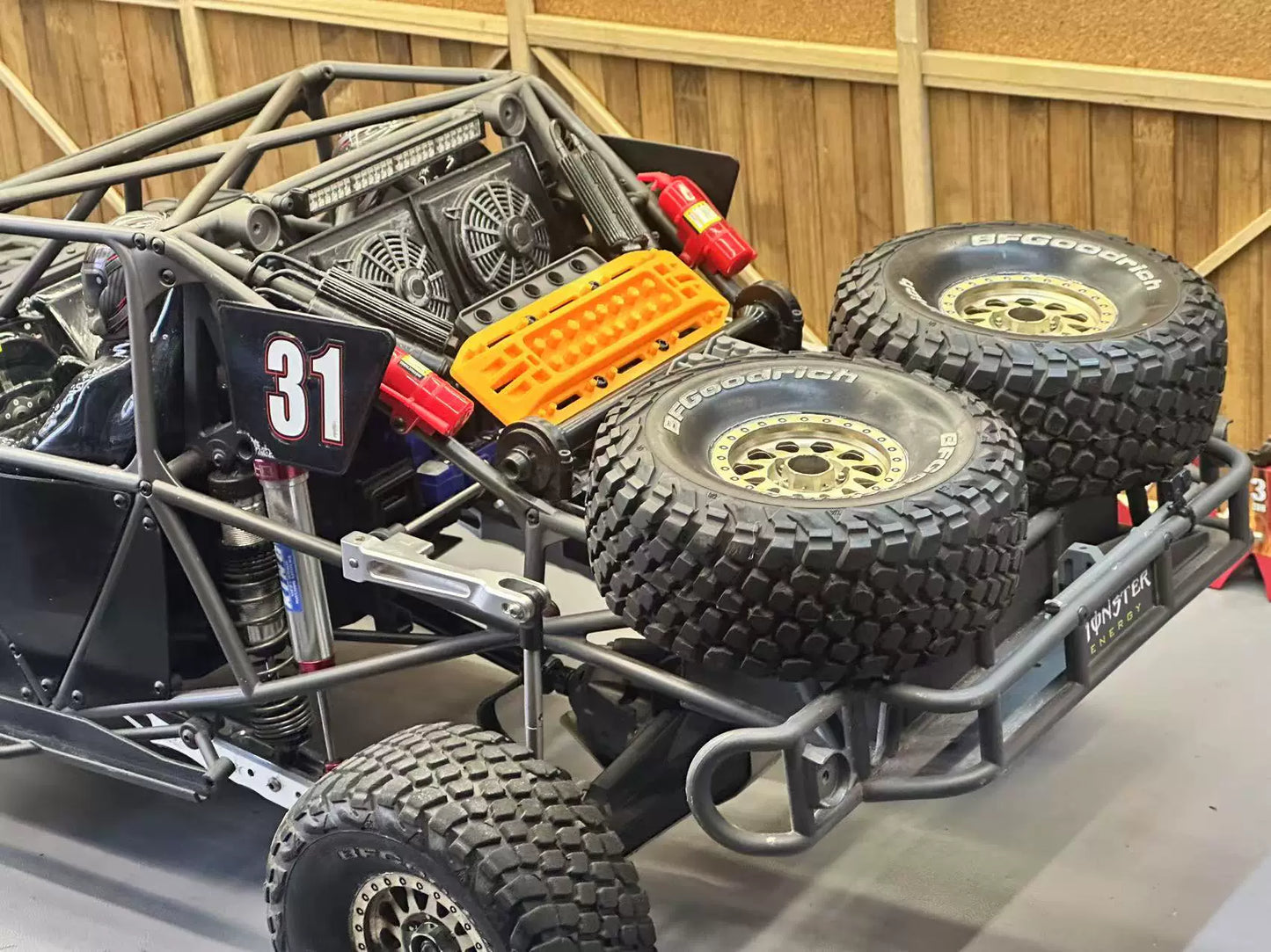 1/7 Trx4 UDR Rc Car 3d Printing Water Tank Intake Windshield