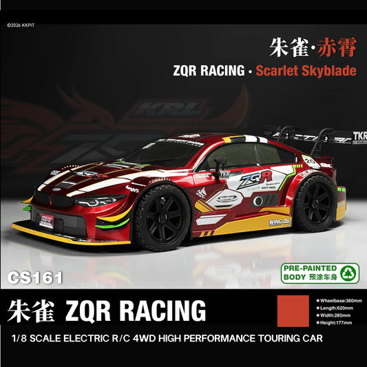 KKPIT 1/8 ZQR Racing Rc Car Kit Arr KRL-RS 360MM Wheelbase