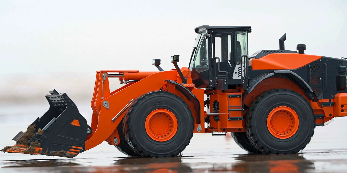 JDMODEL JDM-198 1/14 Remote Control Hydraulic Loader ZW370 LOADER with light sound RT