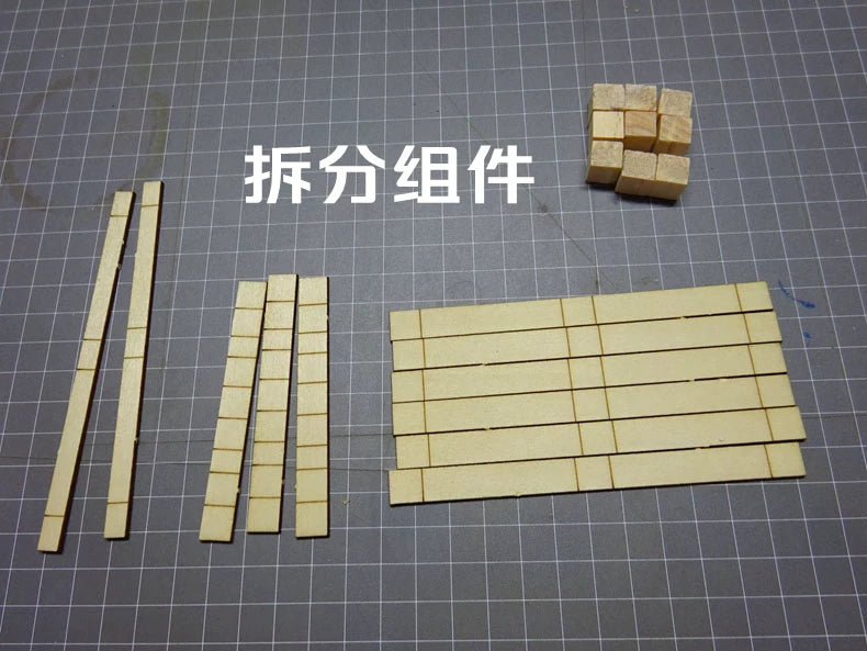 KAYA 1/14 Tamiya Rc Tractor Scene Model Wooden Pallet CJ003 10PCS