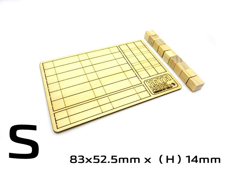 KAYA 1/14 Tamiya Rc Tractor Scene Model Wooden Pallet CJ003 10PCS