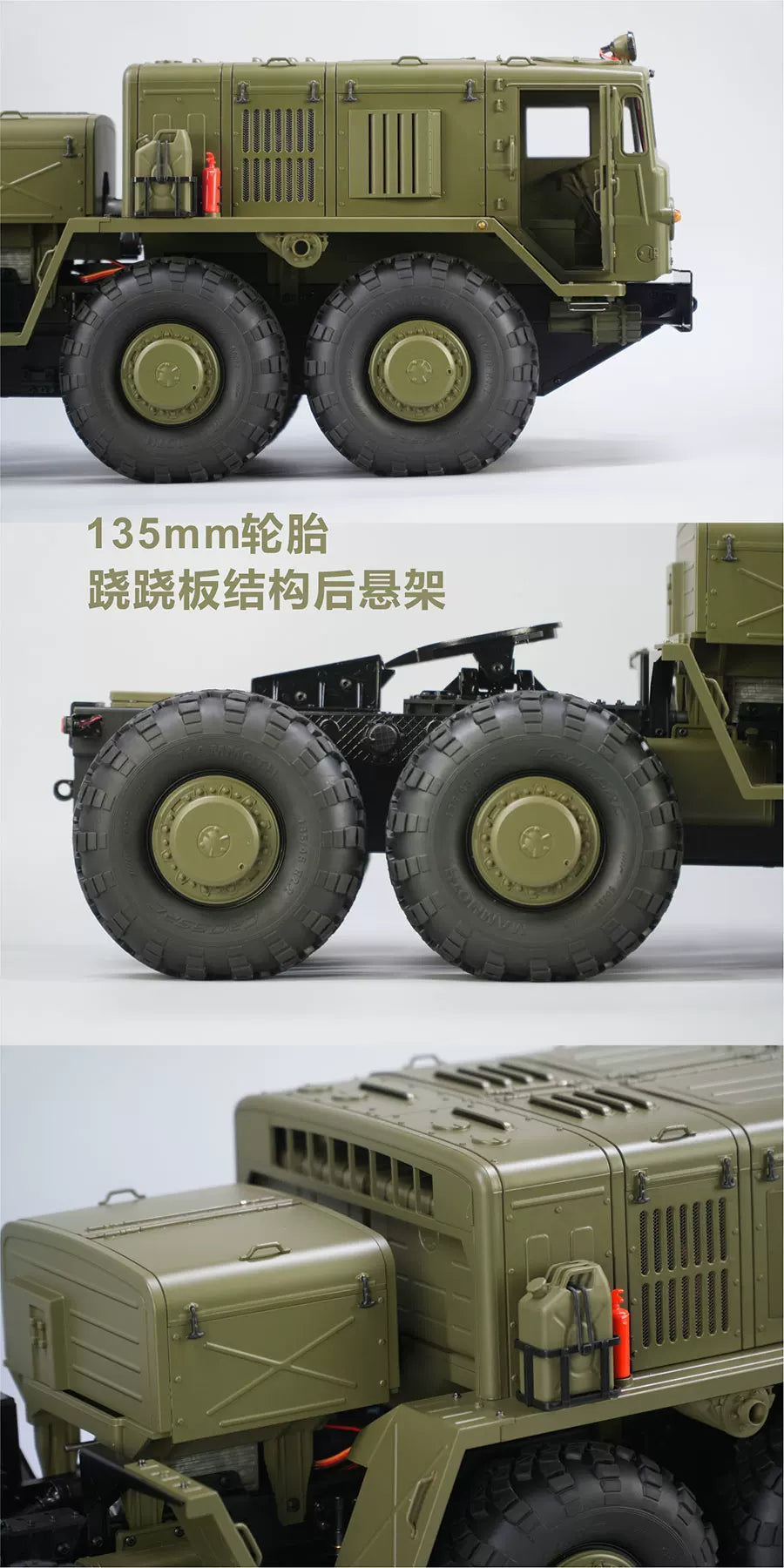 CROSSRC BC8 Mammoth 8x8 8wd Rc Trailer RTR