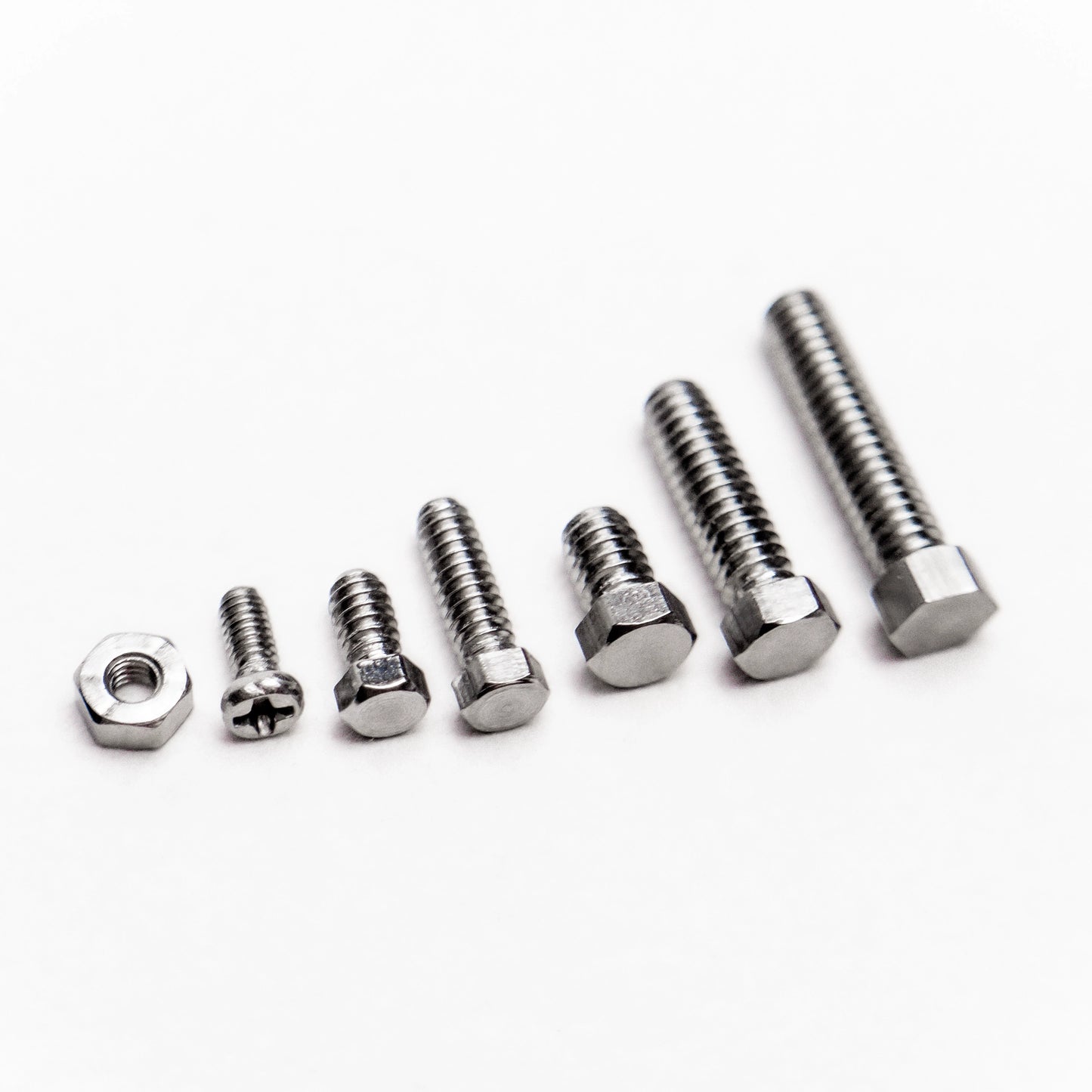 1/14 Tamiya Rc Tractor M1.6 M2 Stainless Steel Hexagonal Screw 100pcs