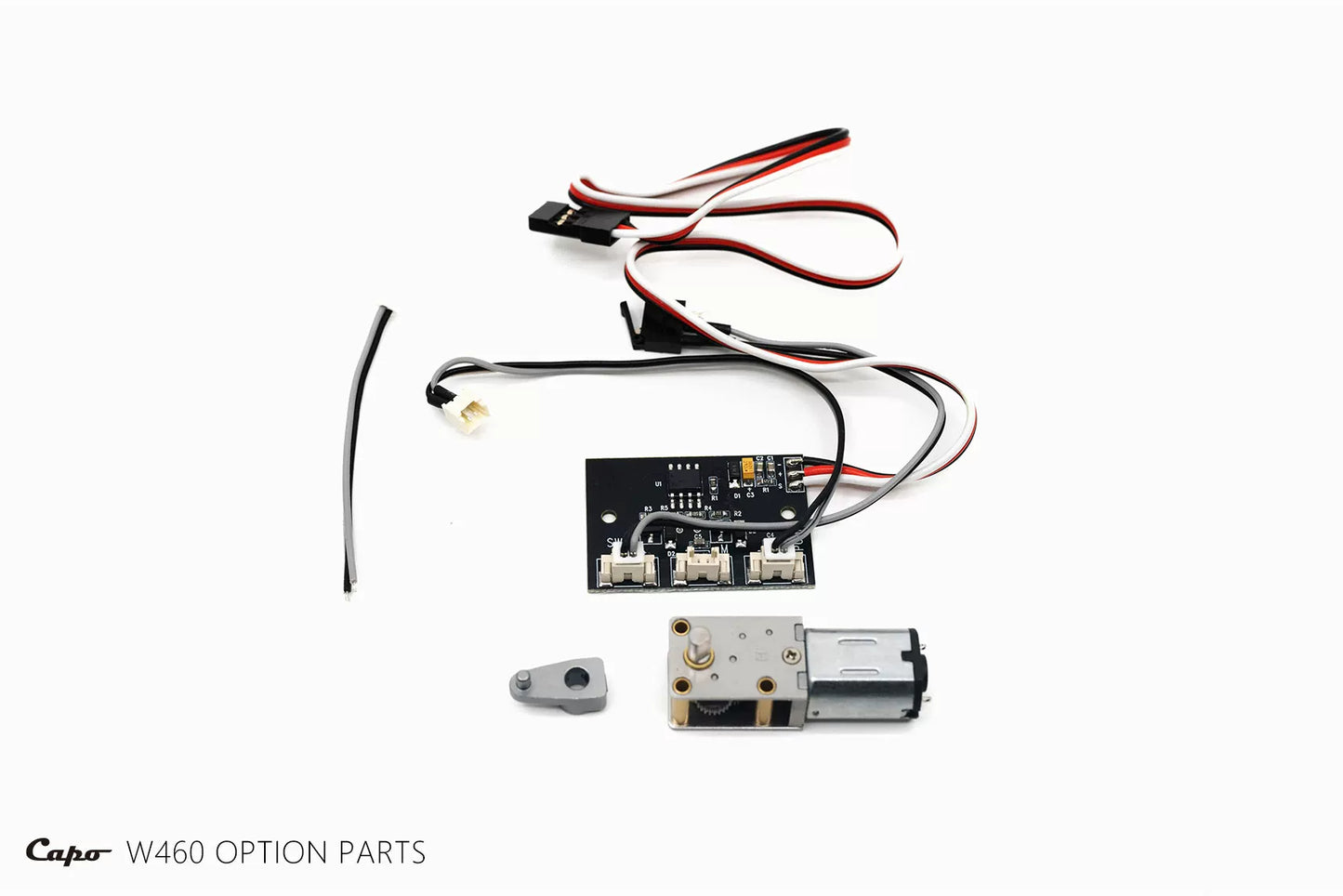 Capo W460 CD158211 1/8 RC CAR OP Metal Bumper Spotlight Winch  Luggage Rack Ladder Armor Tail Hook Pulley collection