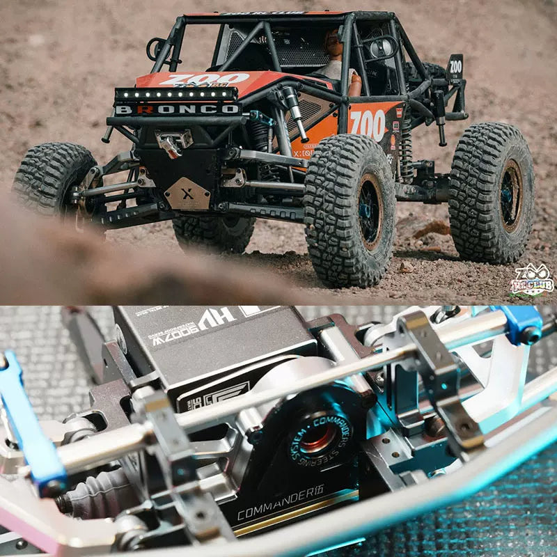 CAPO CD1582X ultra4 U4 Queen 1/8 RC All Metal PIPE Frame Climbing Car KIT
