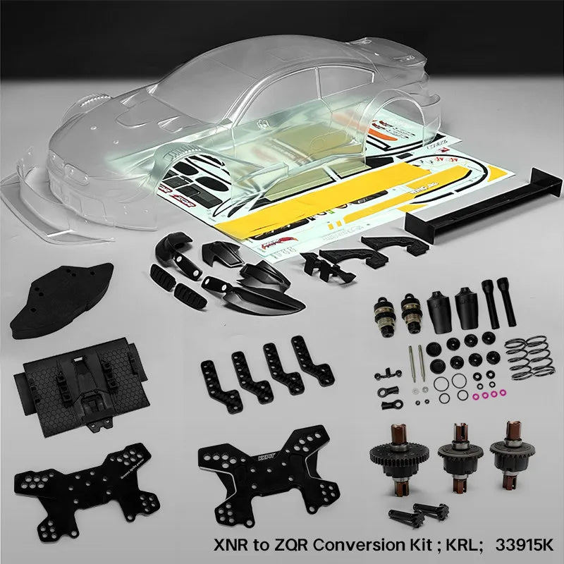 KKPIT-KRL-RS Remote Control  Xnr Rally Car To Zqr Drift Car Modification Kit -33915K-33918K