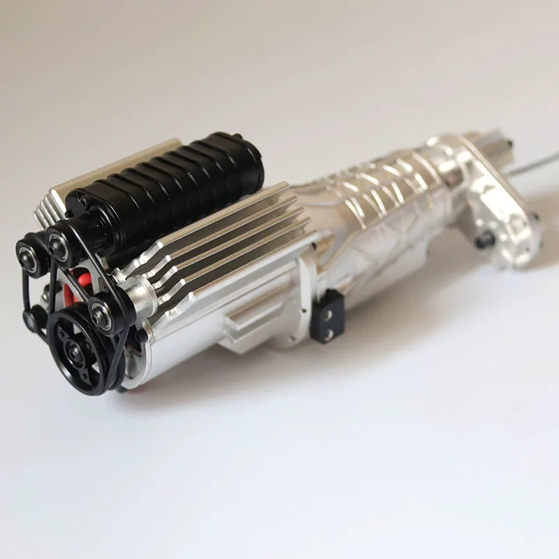 JDMODEL JDM-138 V8 Engine Two-Speed Transmission for SCX10 TRX4 1/10 RC Crawler