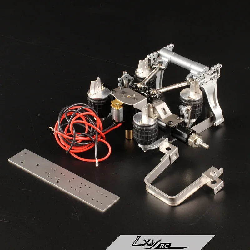 Lxyrc Lift Airbag with Axle Set for Tamiya RC Truck SCANIA 770S R620 VOLVO   Arocs MAN TGX
