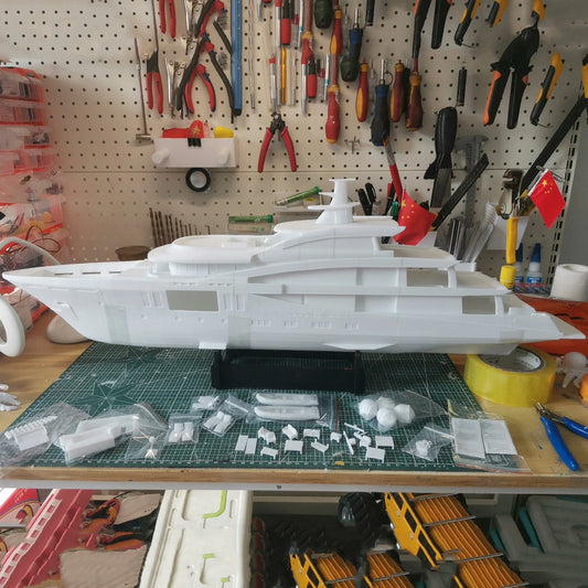 1/75 AMELS 200 3D Printed  Boat Model Kit  80cm Length