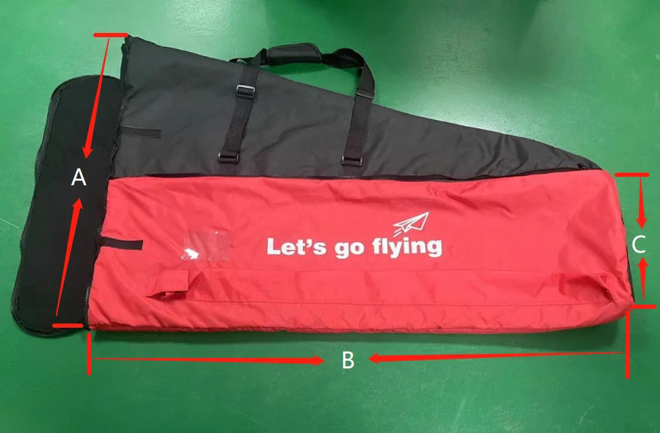 RC Fixed Wing Protection Waterproof Wing Bag for  85CC-120CC