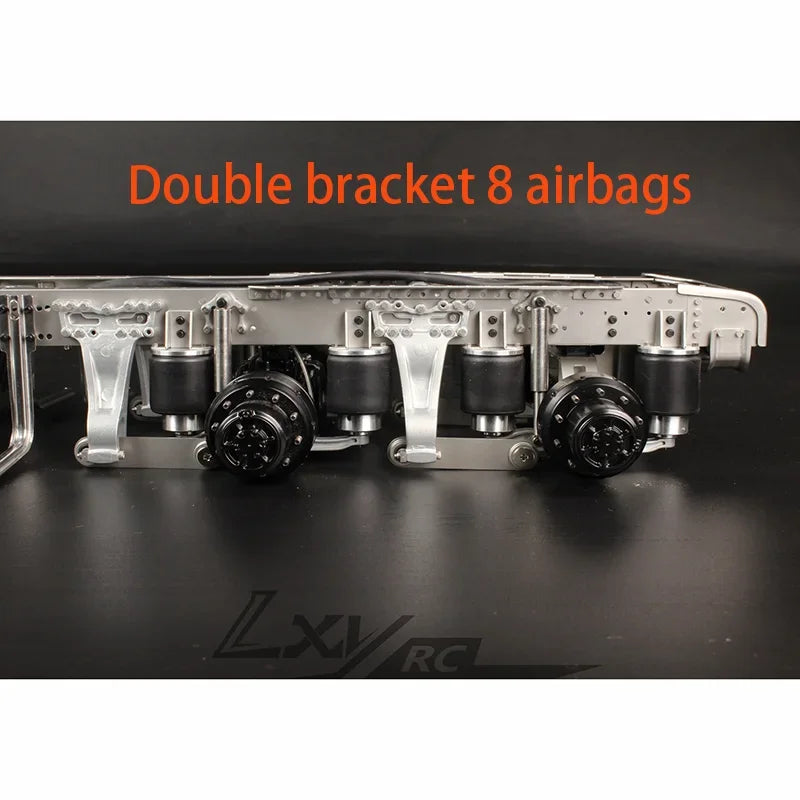 Lxyrc Lift Airbag with Axle Set for Tamiya RC Truck SCANIA 770S R620 VOLVO   Arocs MAN TGX