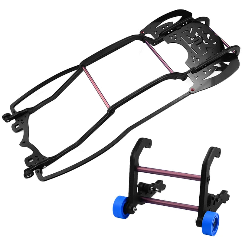 Assembly Roll Frame Shell Based Roll Cage and Wheelie Bar Set for 1/7 ARRMA RC MOJAVE 6S EXB Desert Truck Car
