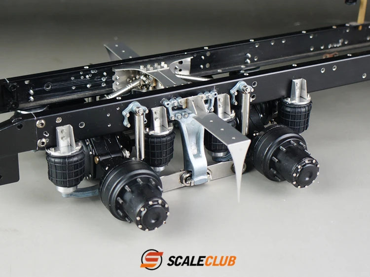 SCALECLUB 1/14 Single Holder 8 Air Bag Tandem Suspension System for ...