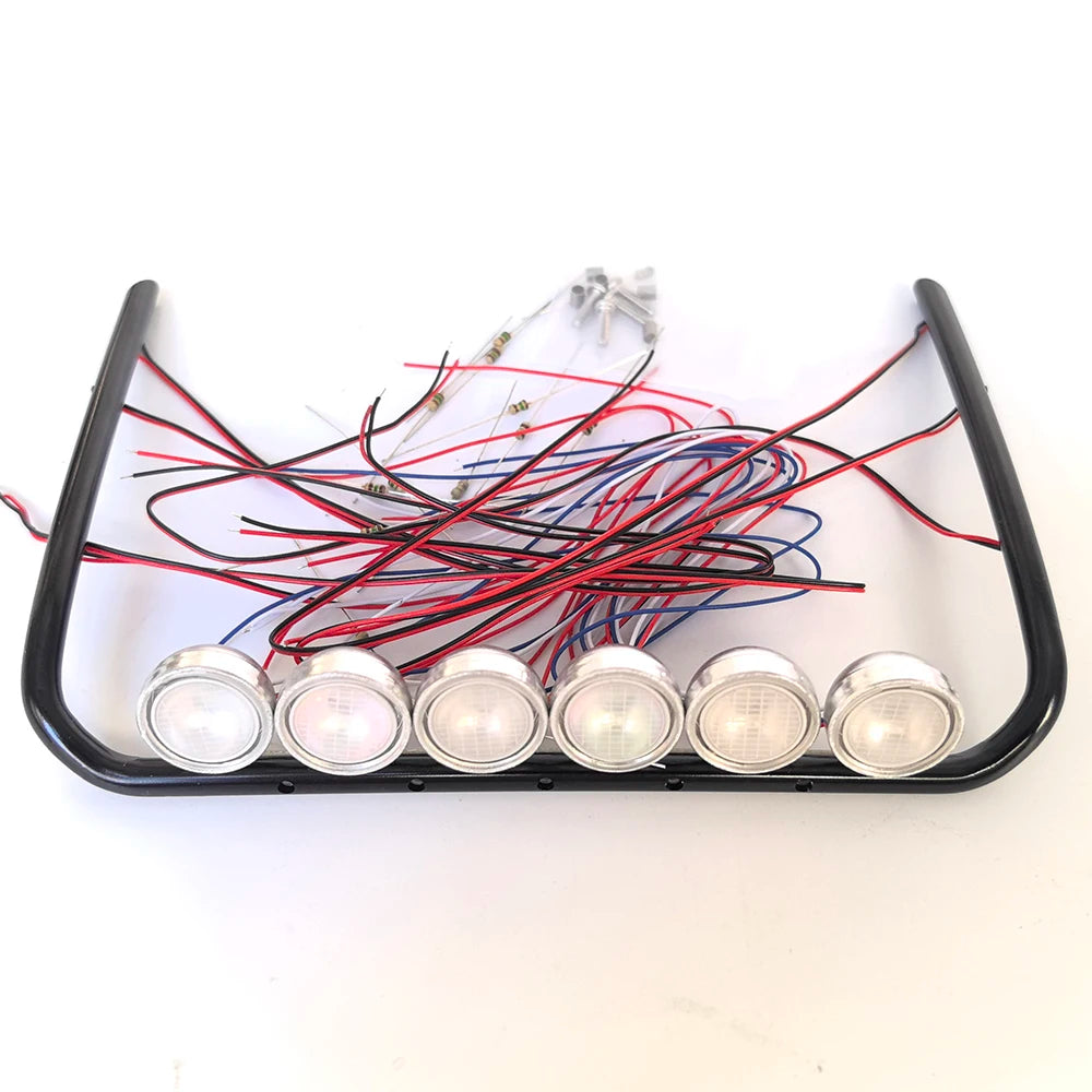 LED Roof Light Voltage 3V for 1/14 Tamiya RC Truck Scania 770s 56371 Volvo 56360 Toy