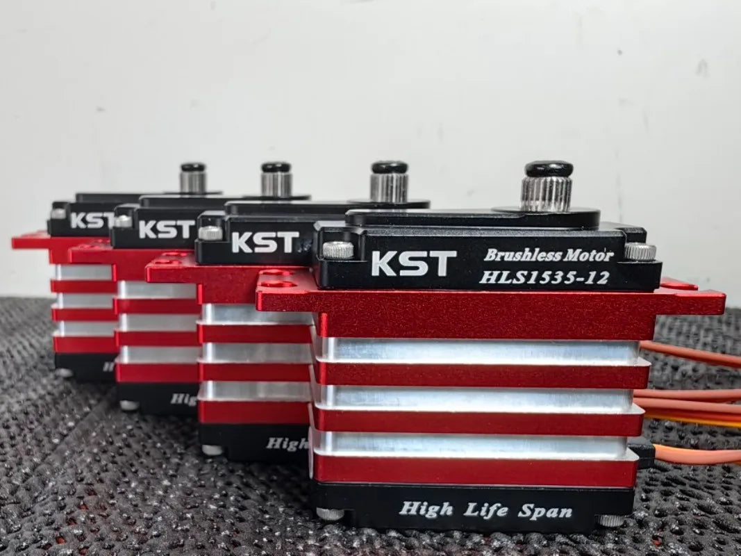 KST 12V HLS COMBO HLS3008 HLS1535 Helicopter Standard Servo Kit