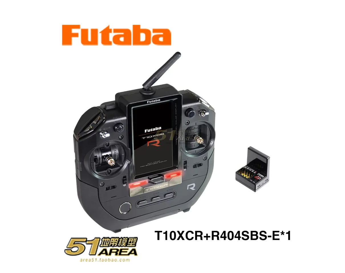 FUTABA T10XCR 10ch Remote Control Transmitter R404SBS