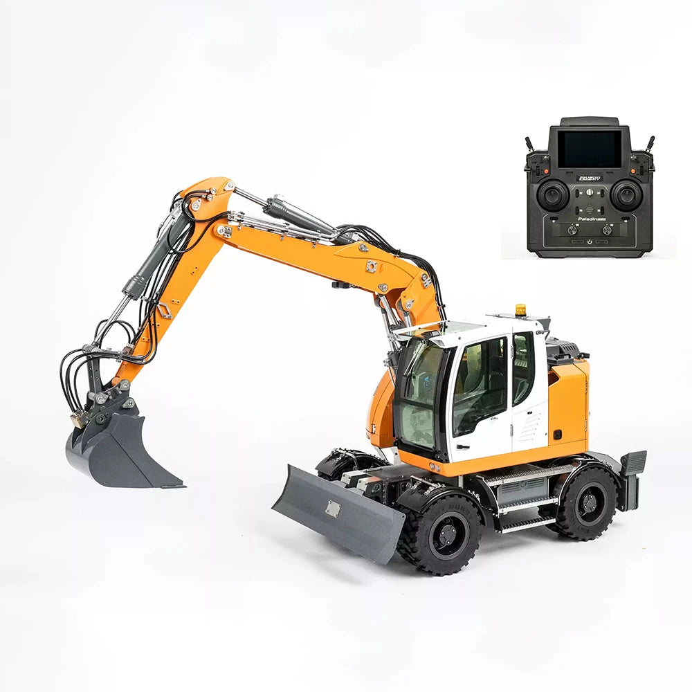 CUT HOBBY CUT-914-LS Wheeled Hydraulic Excavator RTR