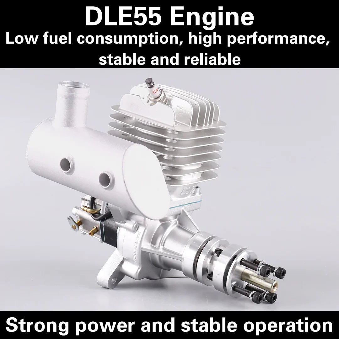 DLE 55 DLE55 Gas Engine for RC Airplane Model Fixed Wing