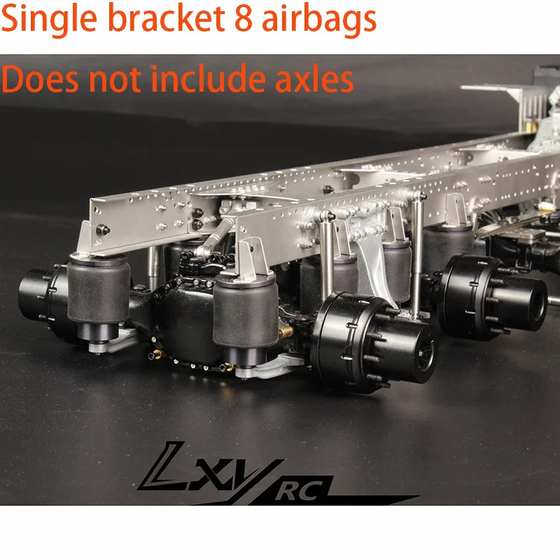 Lxyrc Metal 4 Air Bag Suspension 8 Air Bag Suspension for 1/14 Tamiya RC Truck