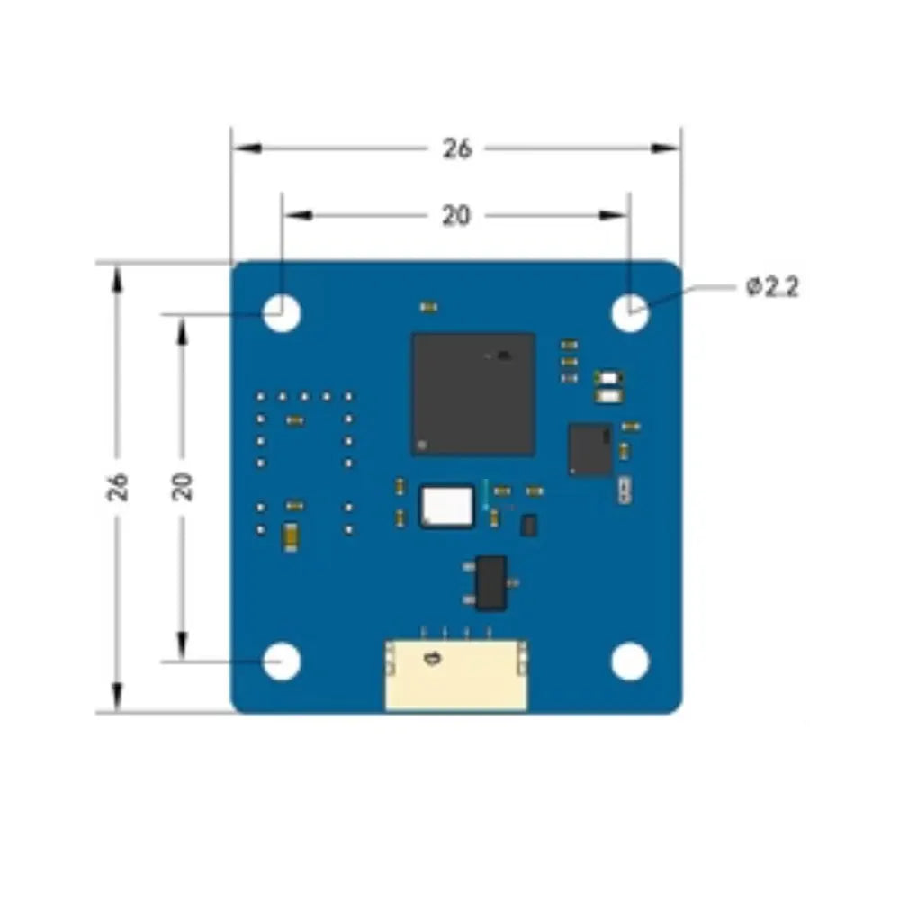 Holybro H-Flow with DroneCAN Protocol Integrated Optical Flow and Rangefinder Module