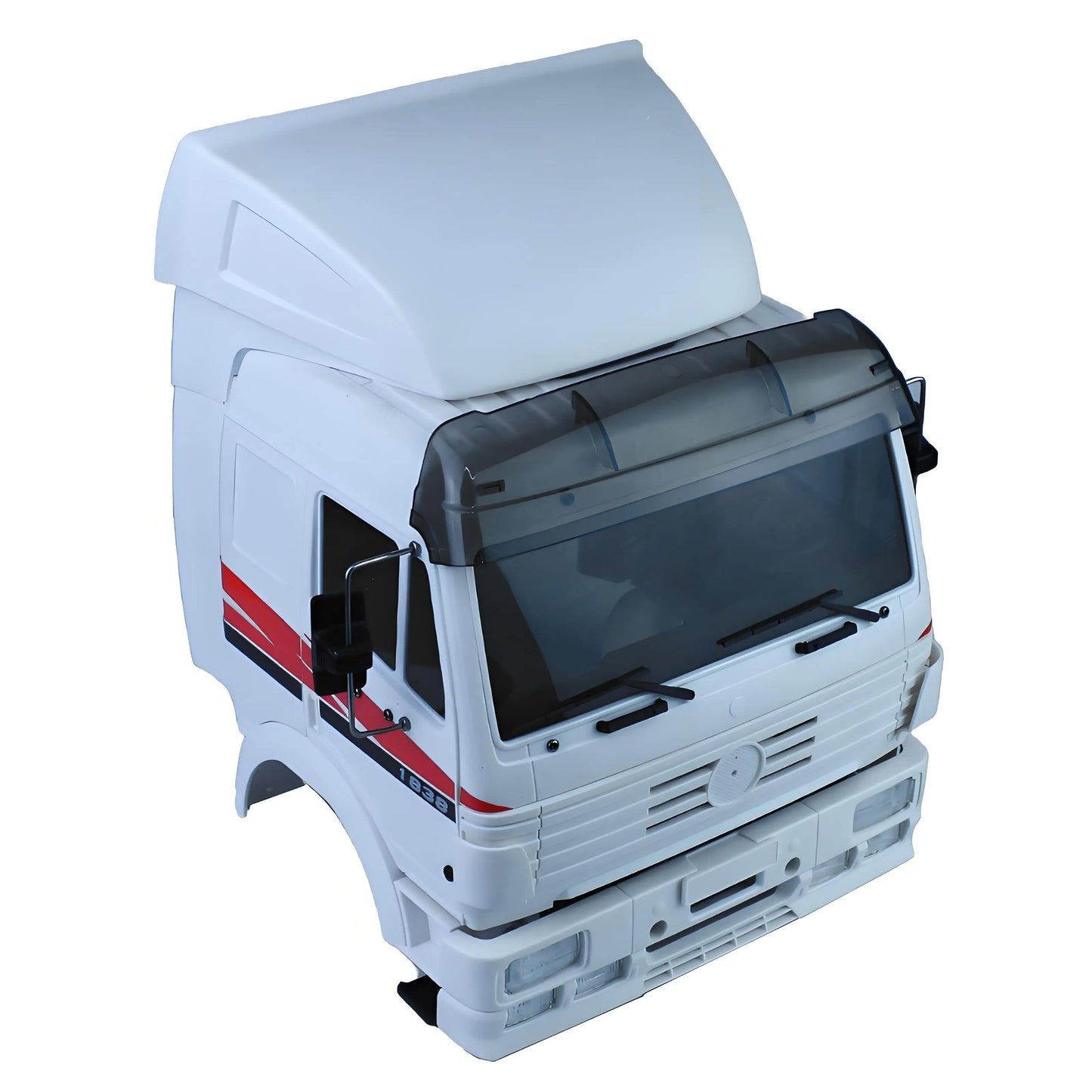 Plastic Cockpit Shell for 1/14 Tamiya Rc tractor  ACTROS AROCS 1838