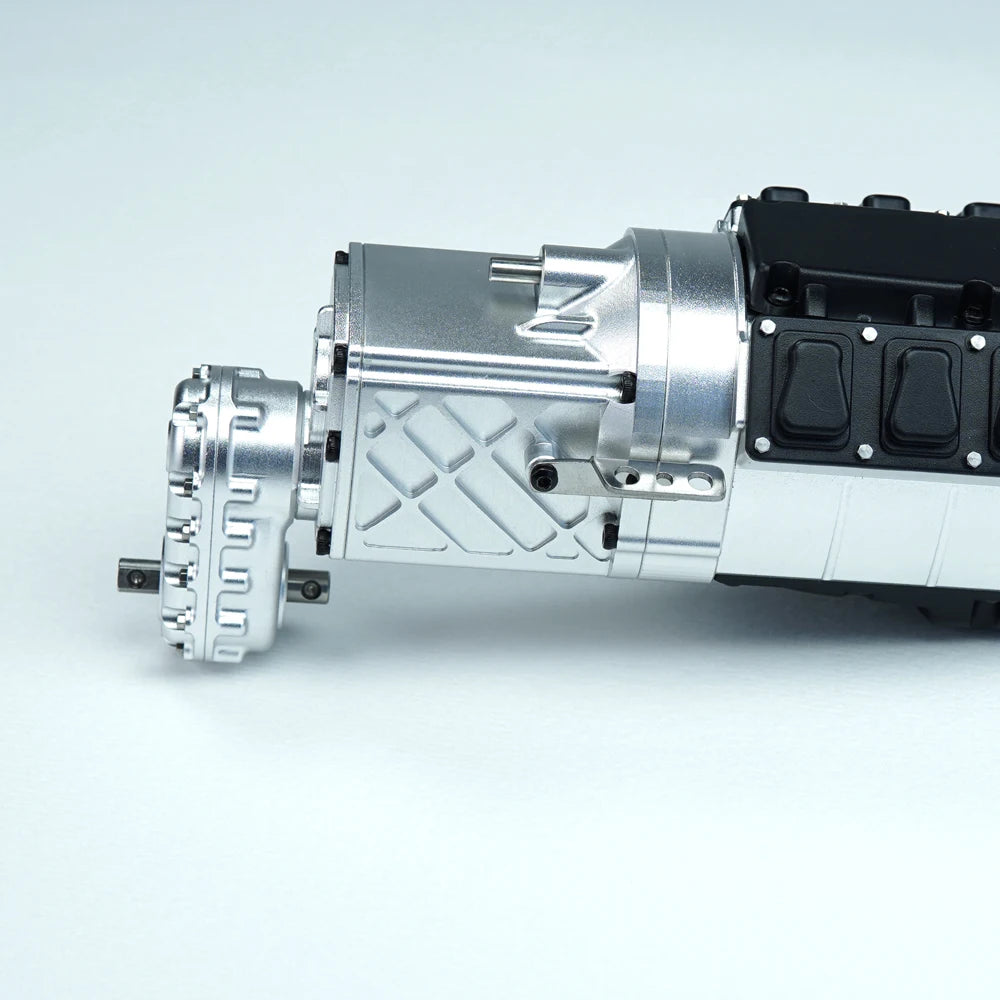 METAL Gearbox with Transfer Transmission for 1/14 Tamiya RC Truck DIY