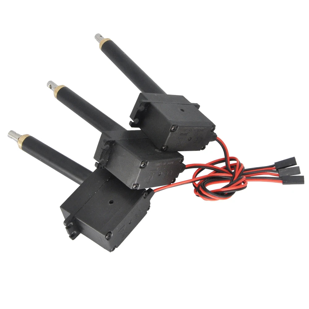 3ps Metal Boom Driving Servo Push Rod with Limit Switch for Double E E568 E561-003 RC EXCAVATOR TOY