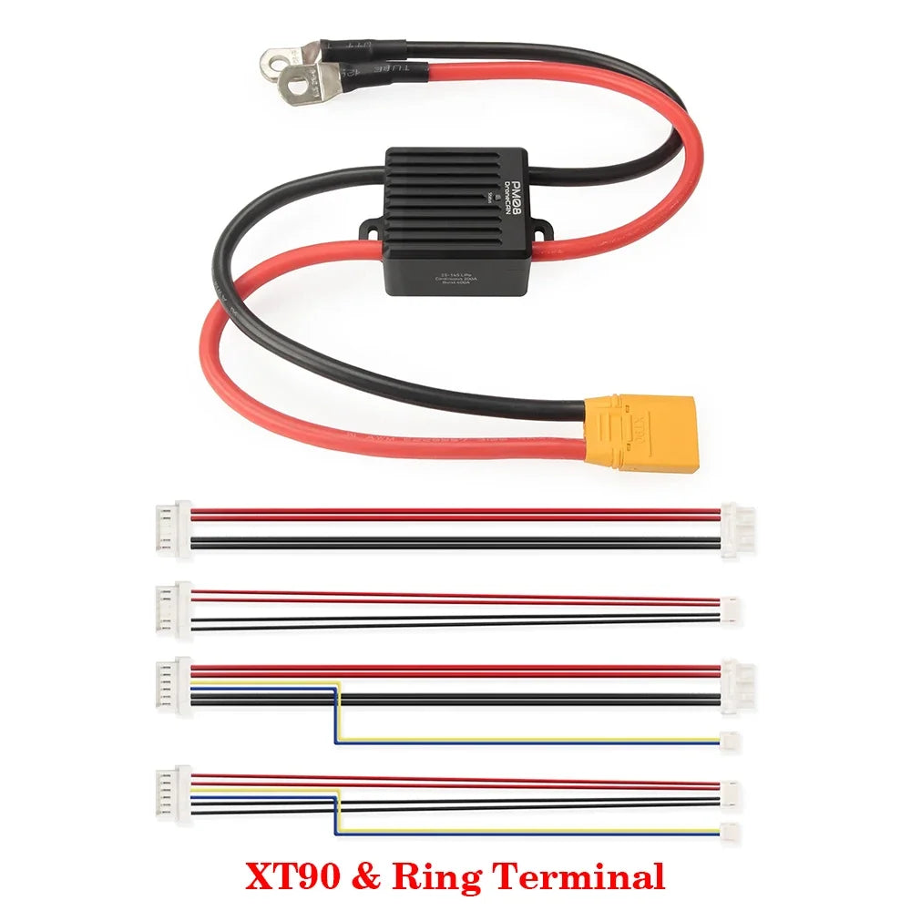 Holybro DroneCAN PM08-CAN Power Module 2-14S 200A Dual Step Down UBEC Output With 2x Independent 5V Out For RC FPV Drone