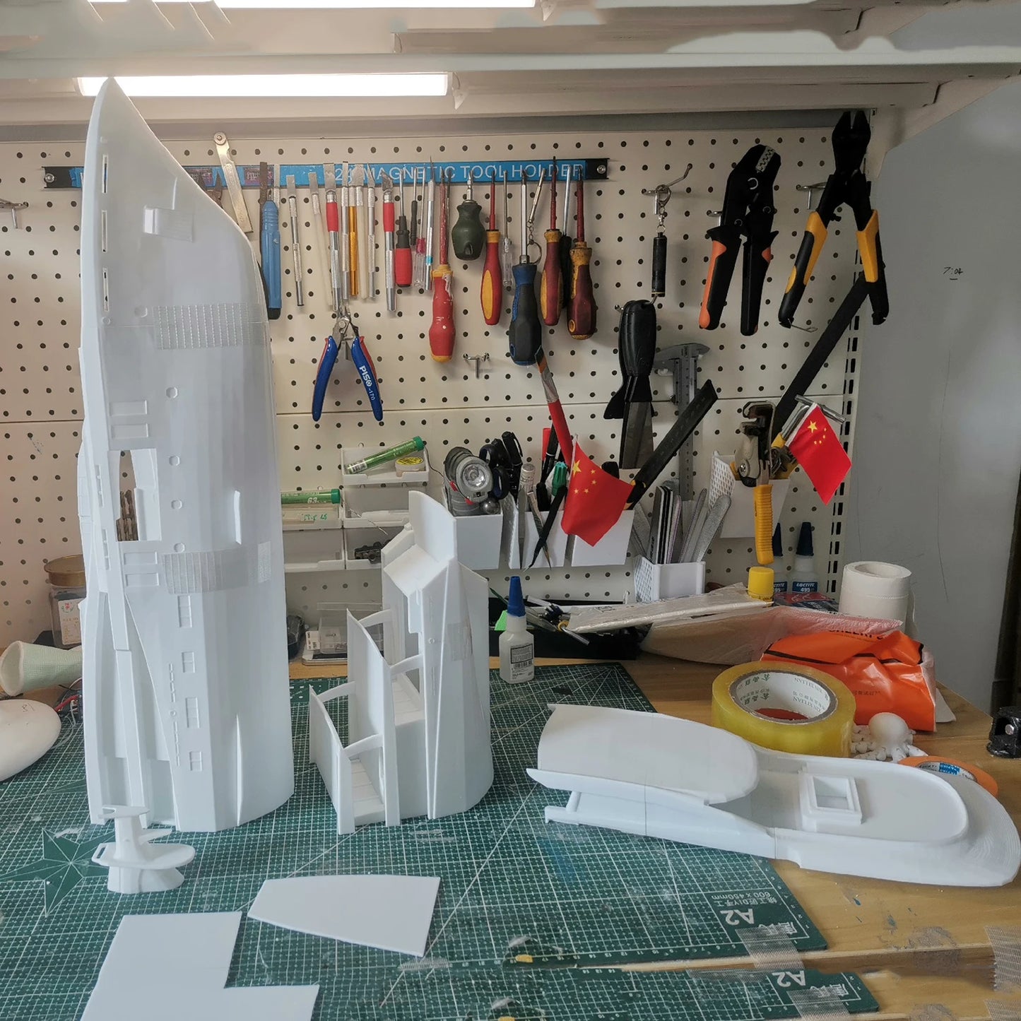 1/75 AMELS 200 3D Printed  Boat Model Kit  80cm Length