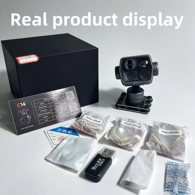 Skydroid C14 High-resolution Thermal Imaging Camera with Laser Ranging and Three-axis Stabilization