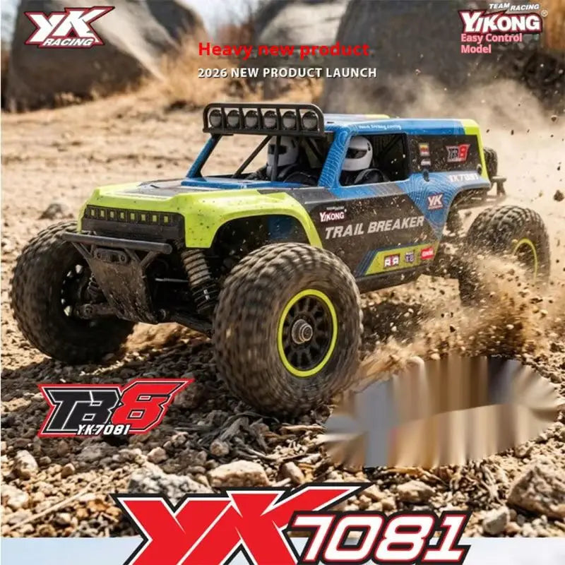 YK 7081 TB8 1/8  4WD Brushless Rc Desert Truck RTR