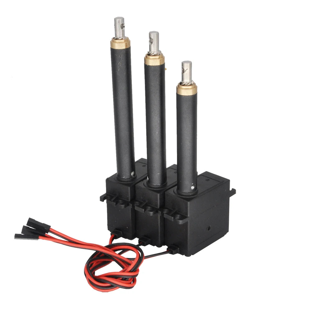 3ps Metal Boom Driving Servo Push Rod with Limit Switch for Double E E568 E561-003 RC EXCAVATOR TOY