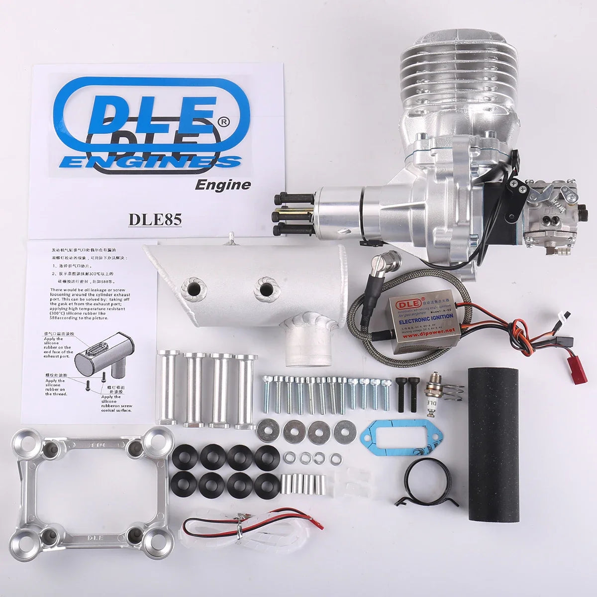 DLE 85 dle85 Gas Engine for RC Fixed Wing Aircraft Model