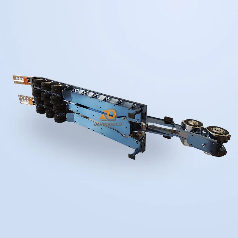 JDMODEL JDM-9D RC Towing Tire 75mm Narrow Tire Towing Carriage 1/14 for  Tamiya Rc Truck Trailer 32pcs