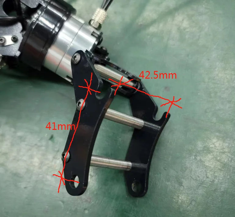 MTRC MT946 1/14 Hydraulic Remote Control Excavator OP Metal Hydraulic Grab Tilt Clamshell Bucket