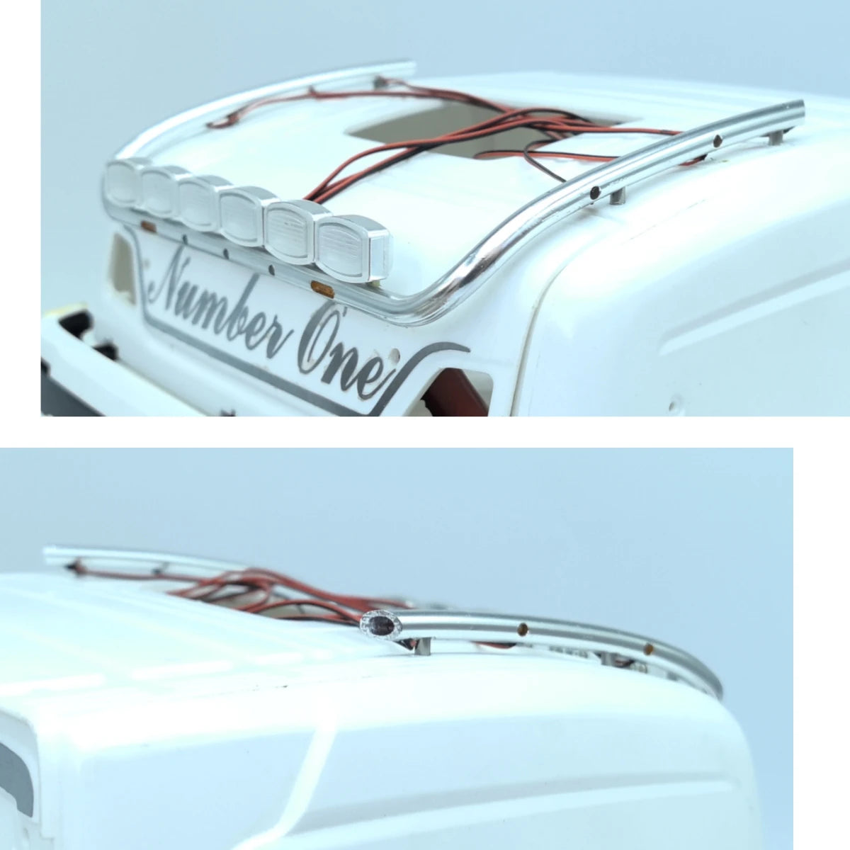 LED Roof Light Voltage 3V for 1/14 Tamiya RC Truck Scania 770s 56371 Volvo 56360 Toy