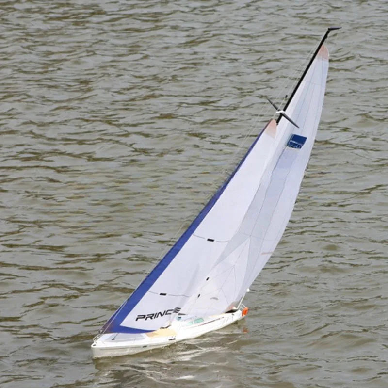Prince 900 Remote Control Fiberglass Hull Wind  Sailboat  RTR