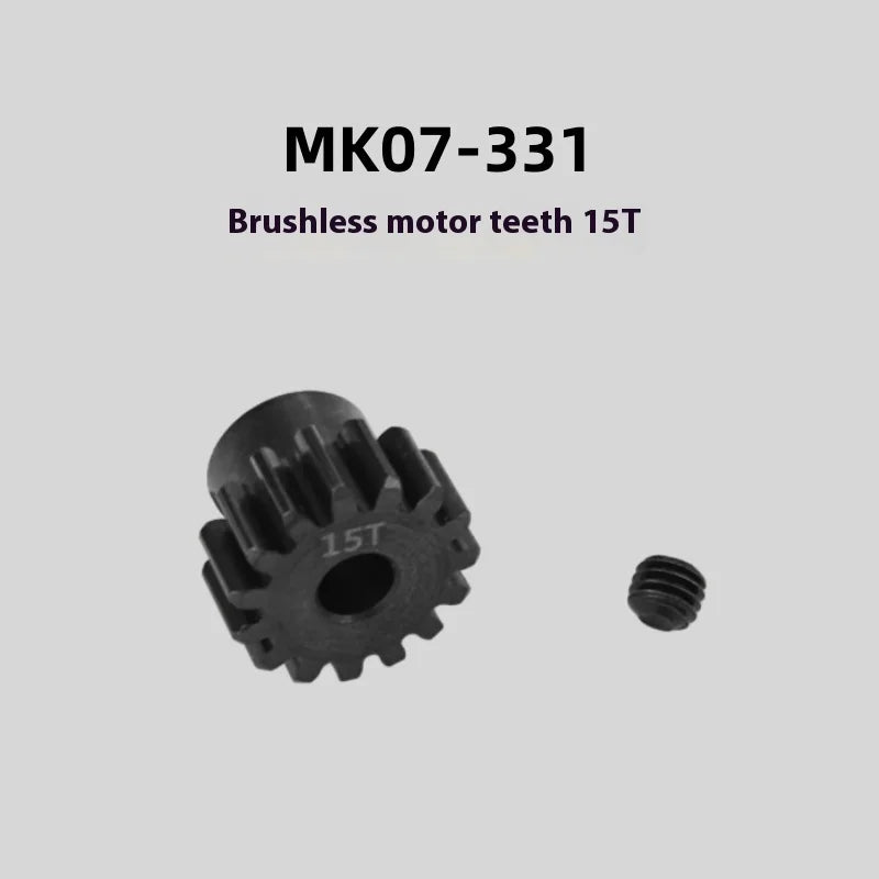 RLAARLO Mk07 Jk07pro Op Part Metal Accessories Armor Weight C Seat Steering Cup Bridge Cover Front Bar Differential Shell