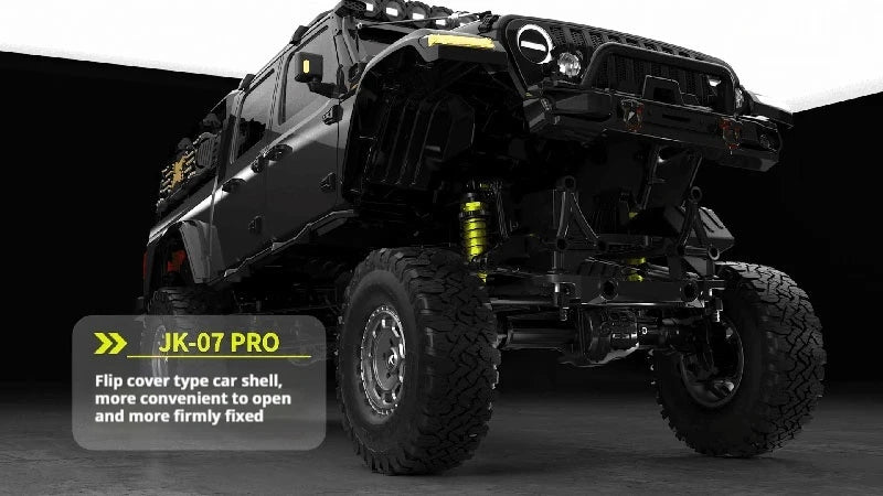 RLAARLO 1/7 Rc Jk07pro Brushless 4wd Remote Control Car RTR