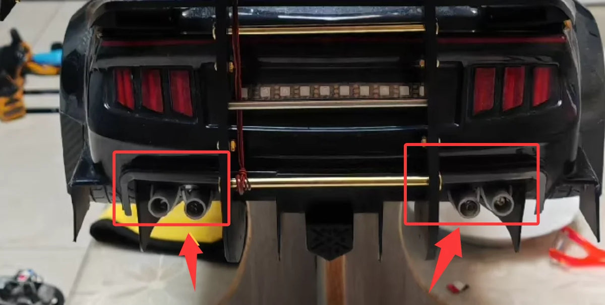 Front Bumper Rail Wing for  FSR GT 1/7 Model DT RC Car 3D PRINT OP PART
